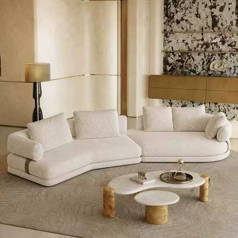 Italian Curved Corner Sofa